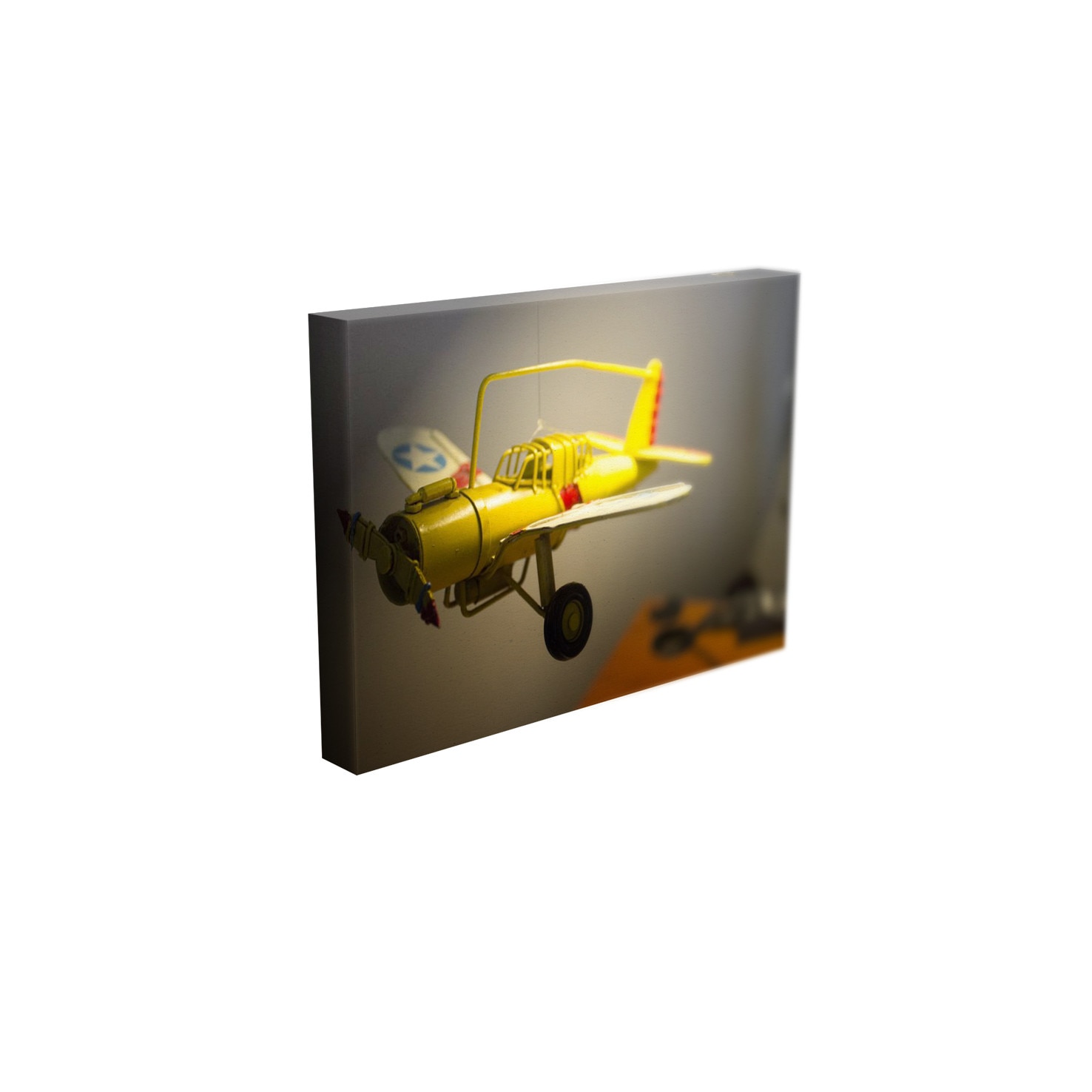 Tablou Canvas - „Macheta Avion”- 60cm x 90cm