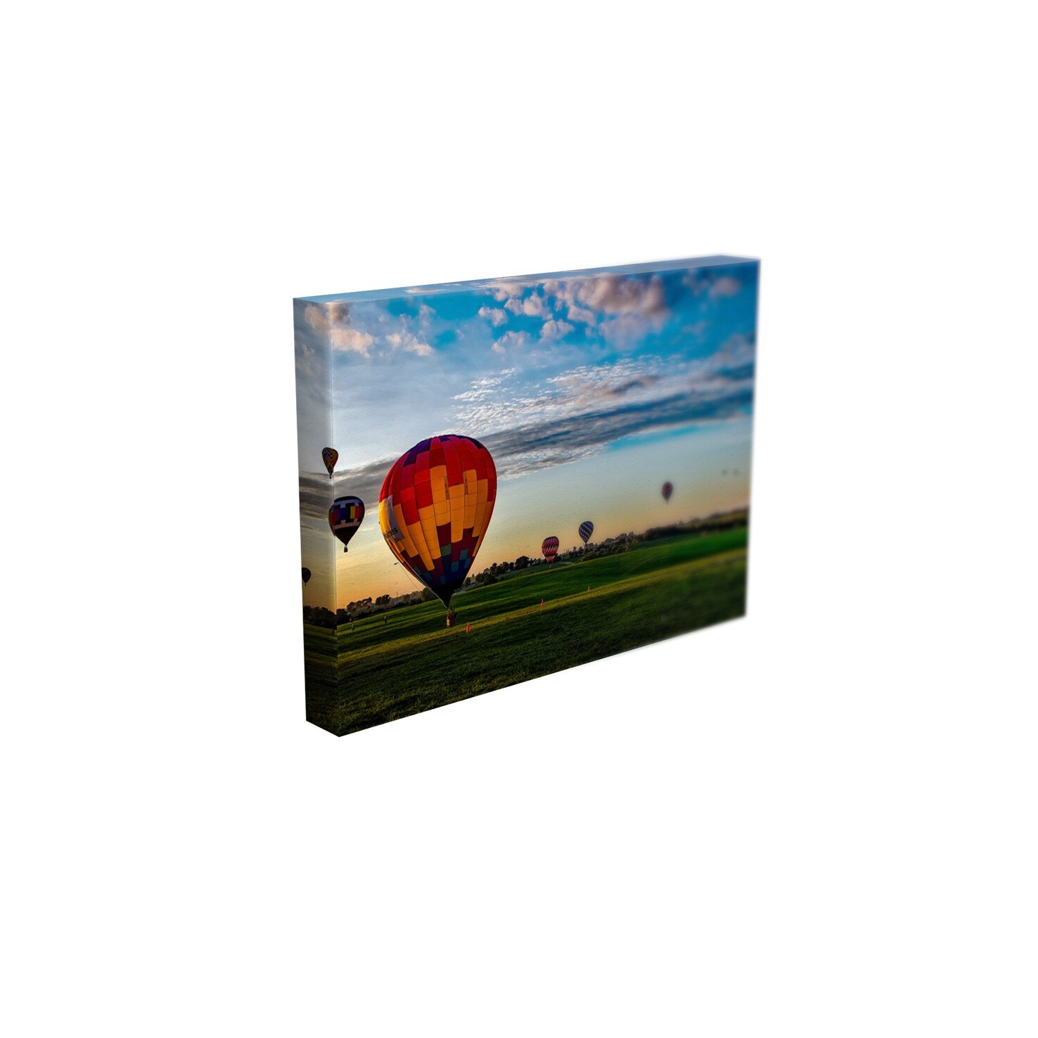 Tablou Canvas - „Plimbare cu Balonul”- 60cm x 90cm