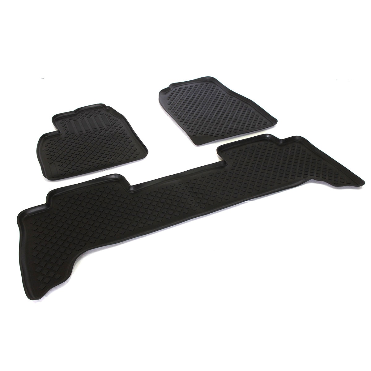 Set covoare cauciuc MAGSTAR stil tavita TOYOTA LAND CRUISER 100 1998-2002, fara miros calitate premium, suprafata anti-derapanta