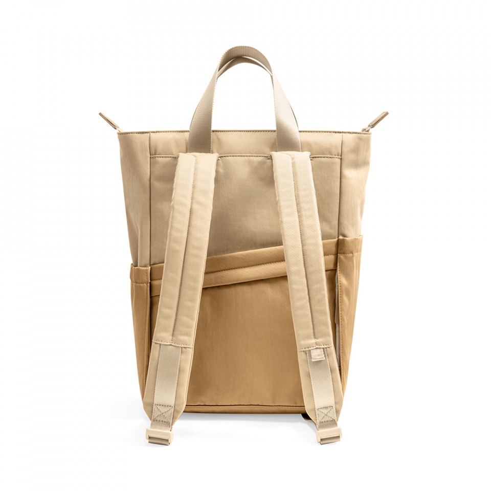 Rucsac pentru Calatorie cu 3 Compartimente, 12l - Tomtoc (T63M1K1) - Sand Brown