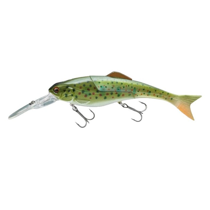 Vobler Daiwa Prorex Hybrid Crank 14cm, maro