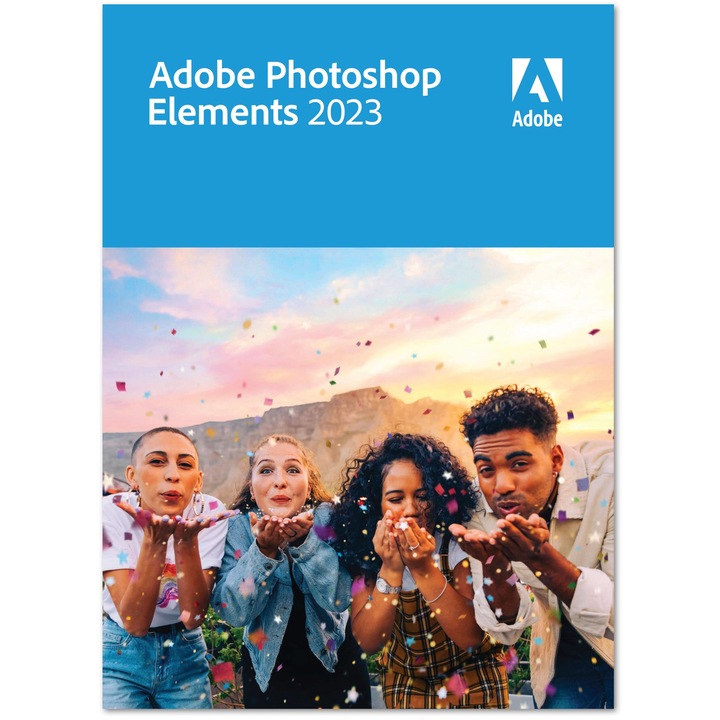 Adobe Photoshop Elements 2023, ENG, 1 потребител
