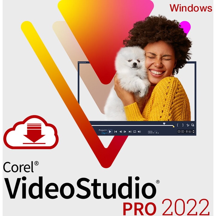 Corel VideoStudio 2022 PRO EN, Corel, Multicolor