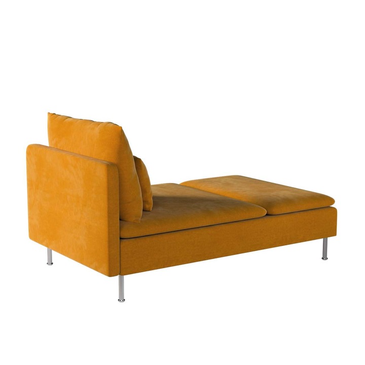 Комплект калъфи за шезлонг, Dekoria, Yellow, 5 бр