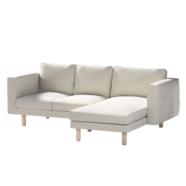 Комплект от 10 калъфки за диван/възглавница, Dekoria, текстил, бяло