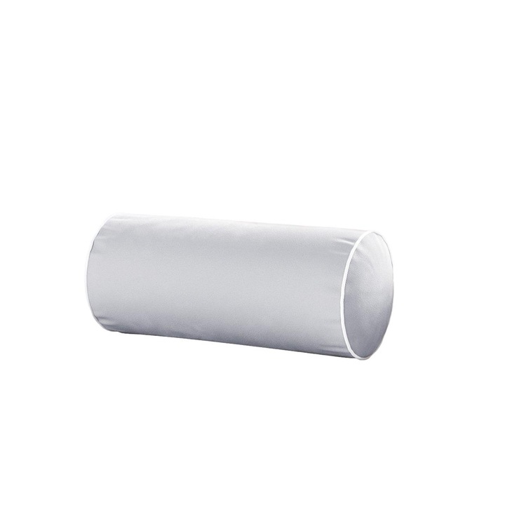 Декоративна възглавница, Dekoria, Кадифе, Бяла