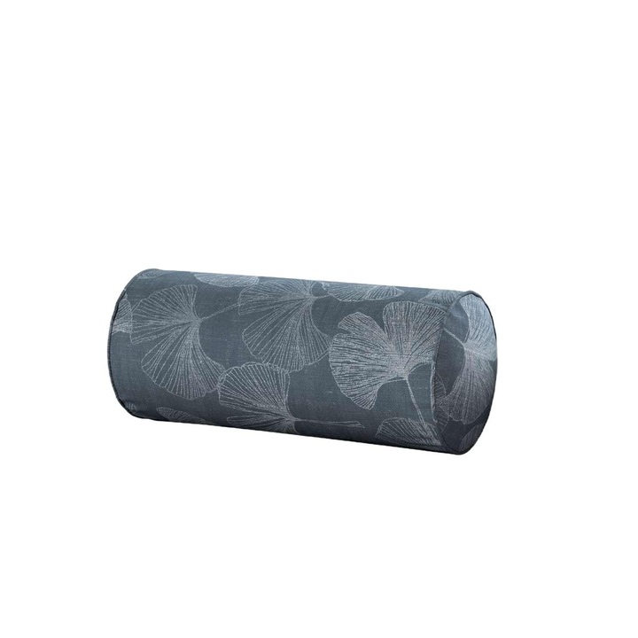 Декоративна възглавница Dekoria, Полиестер, 40x16 см, Синьо сиво