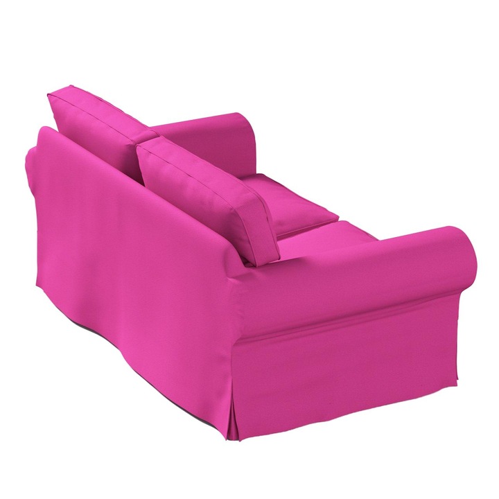 Калъф за диван Ektorp, Dekoria, Памук, 2-местен, Розов