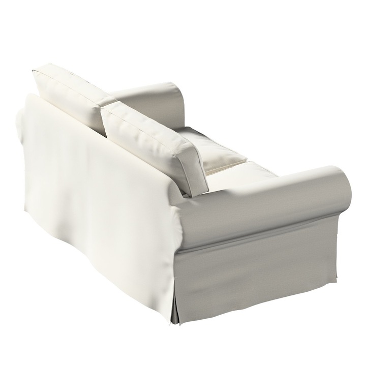 Калъф за диван Ektorp, Dekoria, Памук, 2-местен, Сив