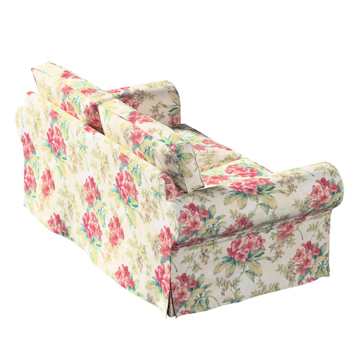 Калъф за диван Ektorp, Dekoria, Памук, 2-местен, Многоцветен