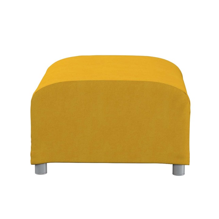 Калъф за табуретка Klippan, Dekoria, Textil, Mustar