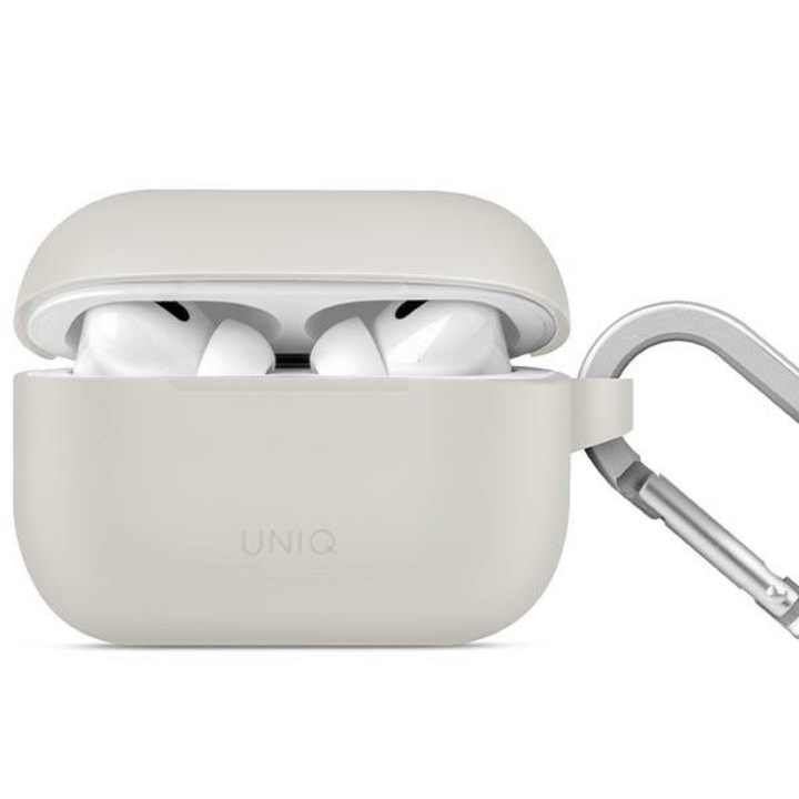 Калъф за Airpods UNIQ Vencer Apple AirPods Pro 2 Силиконов сив тебешир