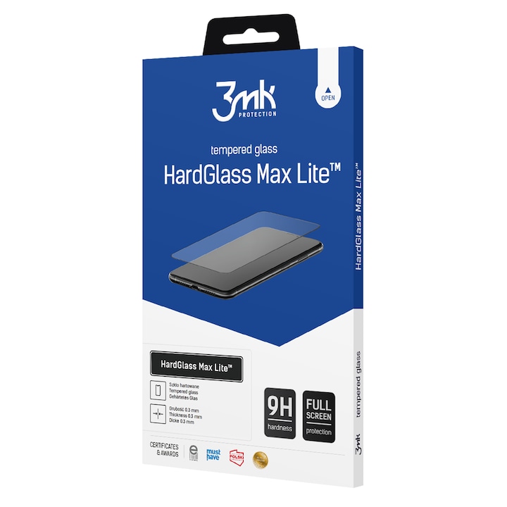 3MK HardGlass Max Lite Sony Xperia 5 IV fekete