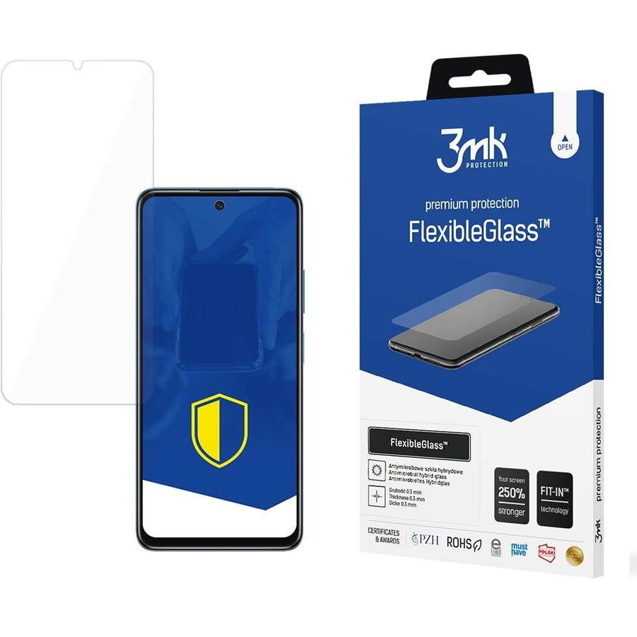 Folie protectie telefon, 3MK FlexibleGlass, Pentru POCO M4 5G