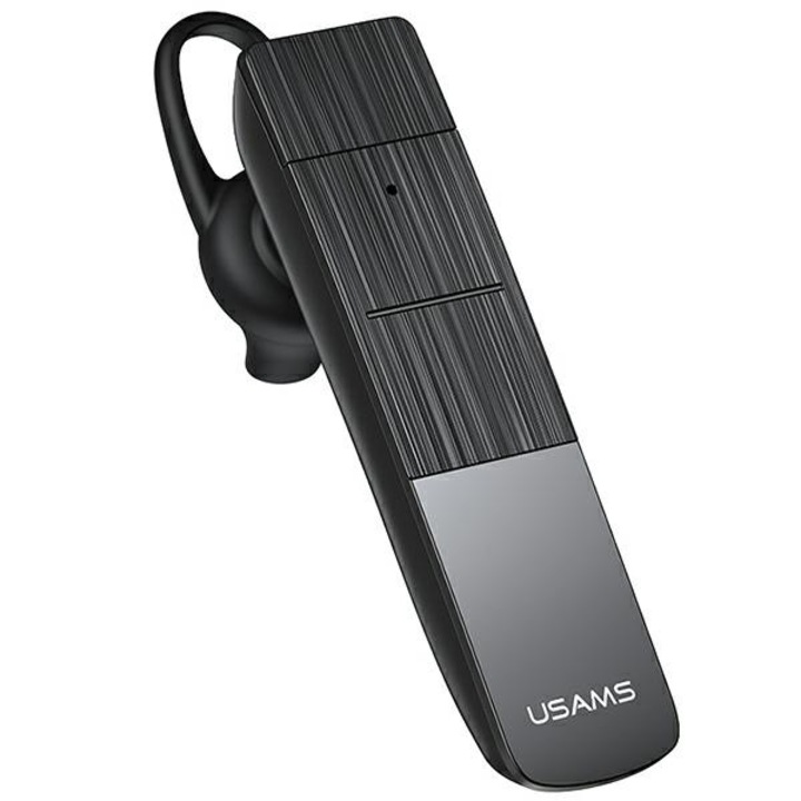 Bluetooth слушалки, Usams, 42db, 60x15x20mm, черни
