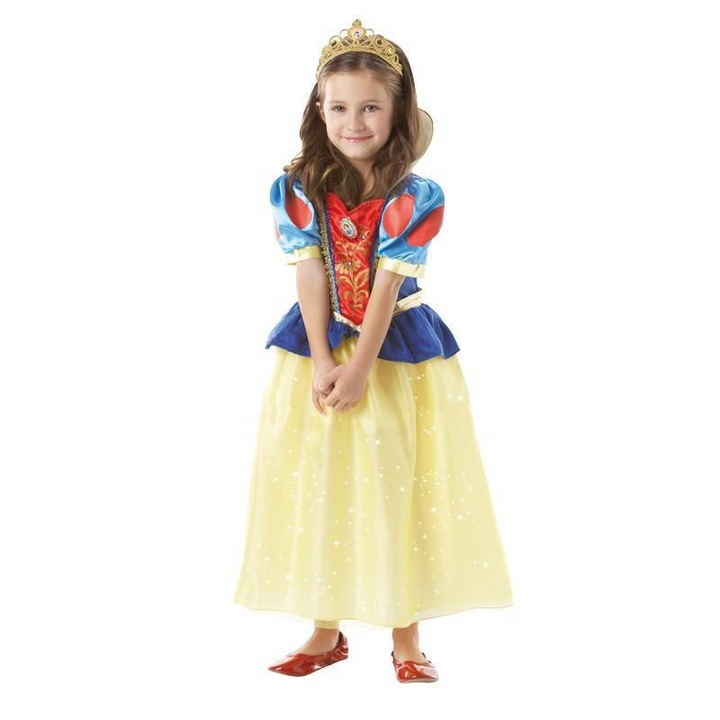 Costum Alba ca Zapada Disney Sparkle 5 - 6 ani