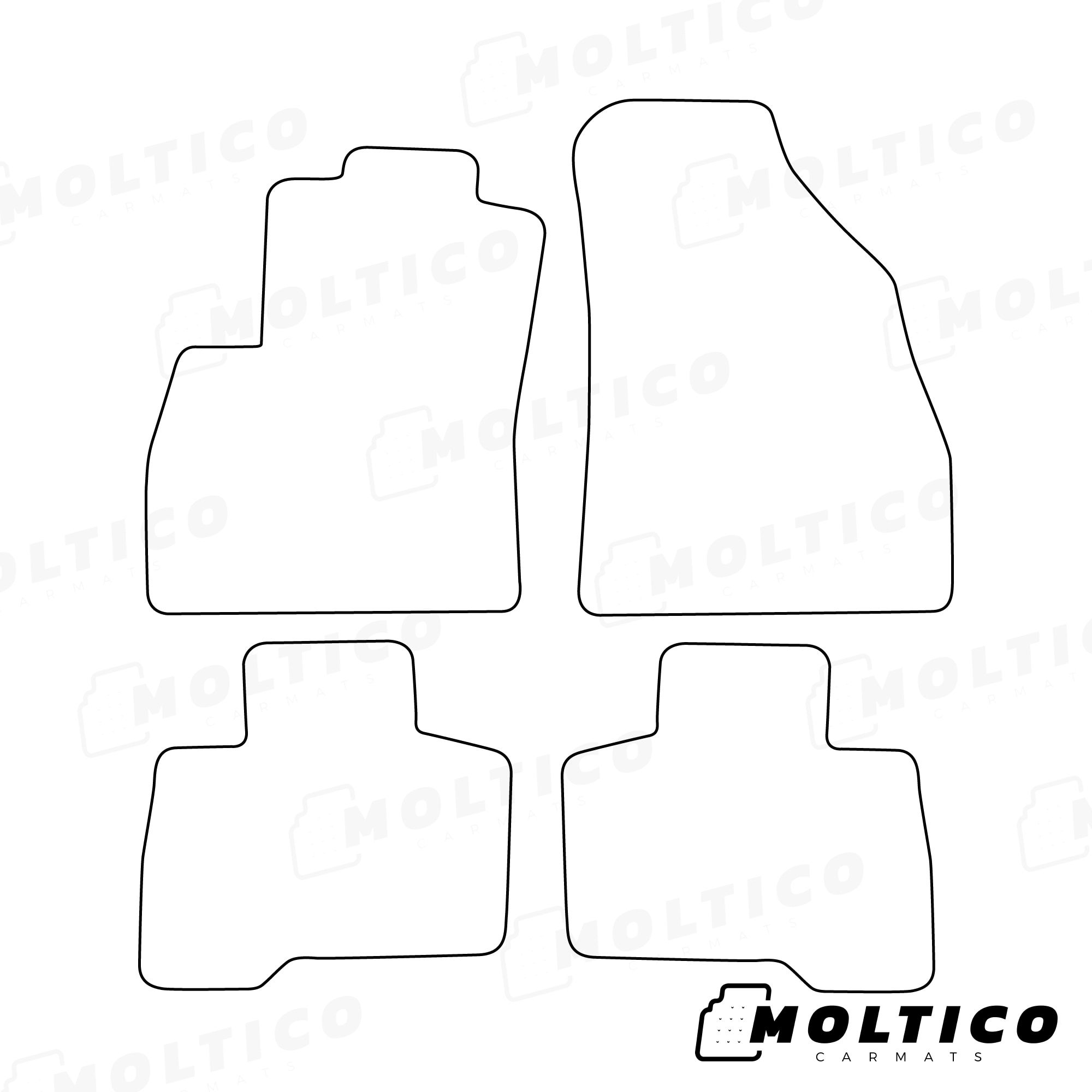Tapis Sur Mesure MTM SP-890 Pour Citroen Nemo / Fiat Fiorino III