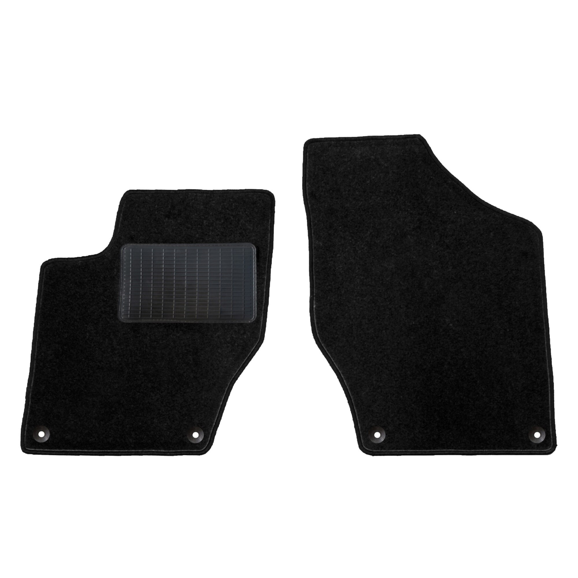 Moto-MOLTICO Velours Automatten Voor Ford Focus II (2004-2010) – Set Van 2 Voor Voorin, Antislip En Slijtvast