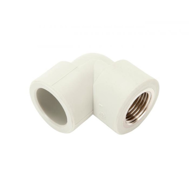 90 FOKOS NŐI CSATLAKOZÓ EGY 25MM-ES FEHÉR