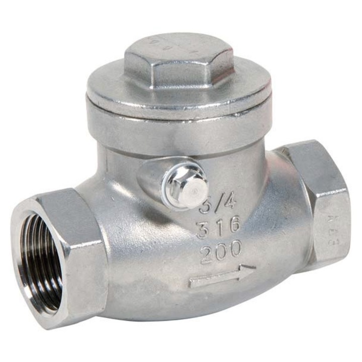 3/4'' FOJÓ VISSZAÁLLÍTÓ SZELEP UN ezüst