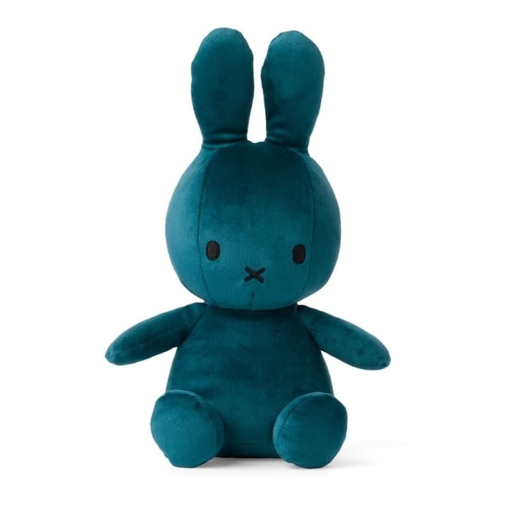 Jucarie de plus, Miffy, 23 cm, Iepure, Albastru