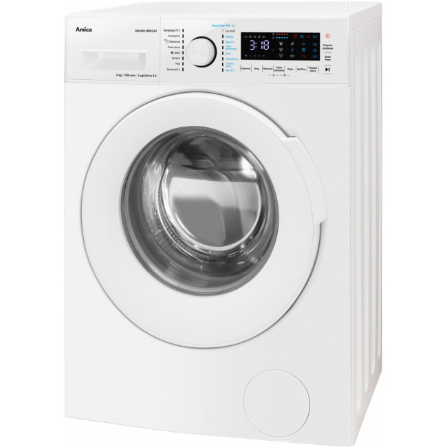 Masina de spalat rufe, Amica, 575 x 650 x 880 mm, Alb