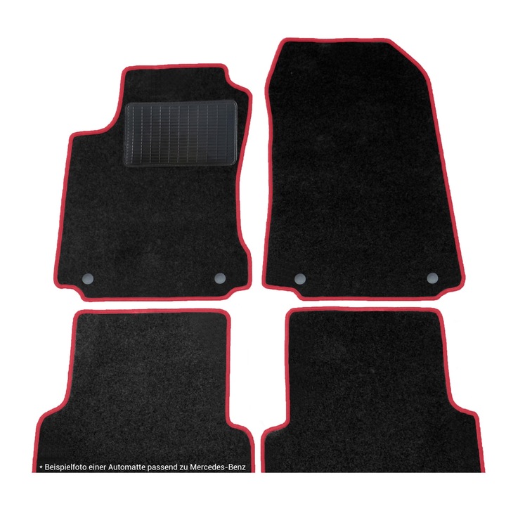 Set 4 covorase auto pentru Mercedes-Benz ML, W166 GL X166 GLE I C292 GLS I X166