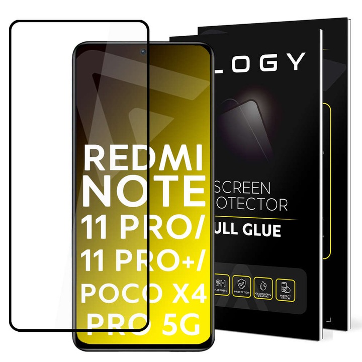 Протектор за Xiaomi Redmi Note 11 Pro/ 11 Pro Plus/ Poco X4 Pro 5G черен