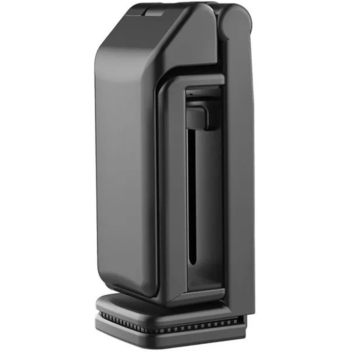 Suport telefon de birou, Sundiguer, Brate Reglabile, pliabil, Rotire 360°, Ajustare pe Orizontala sau Verticala, Negru