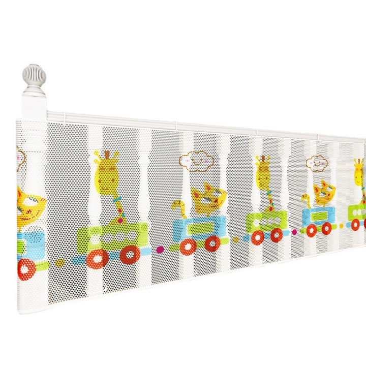 Plasa de siguranta pentru copii, Bomstom, 3 x 0.79 m, Multicolor