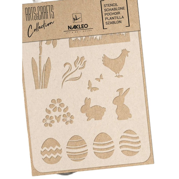 Sablon decorativ, Nakleo, Reutilizabil, 30x42cm