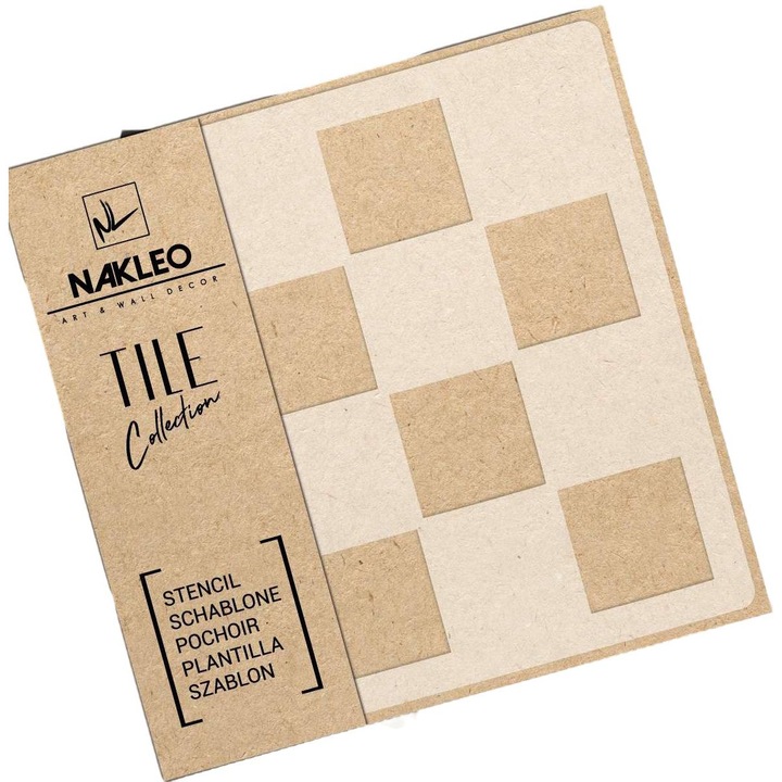 Sablon decorativ, Nakleo, Reutilizabil, Universa