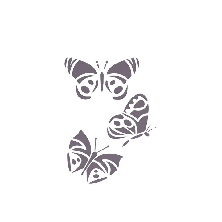 Sablon decorativ, Nakleo, Fluturi, 3x59x95cm