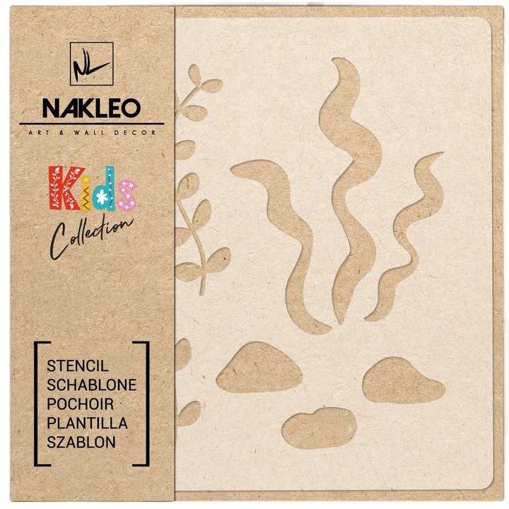 Sablon decorativ, Nakleo, Reutilizabil, Universal