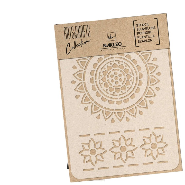 Sablon decorativ, Nakleo, Reutilizabil, 21x30cm