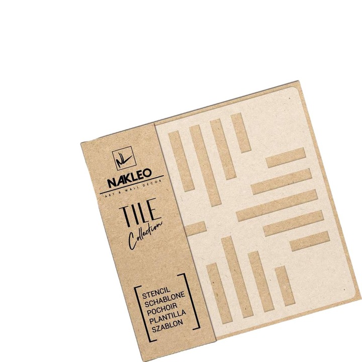 Sablon decorativ, Nakleo, Reutilizabil, 20x20cm