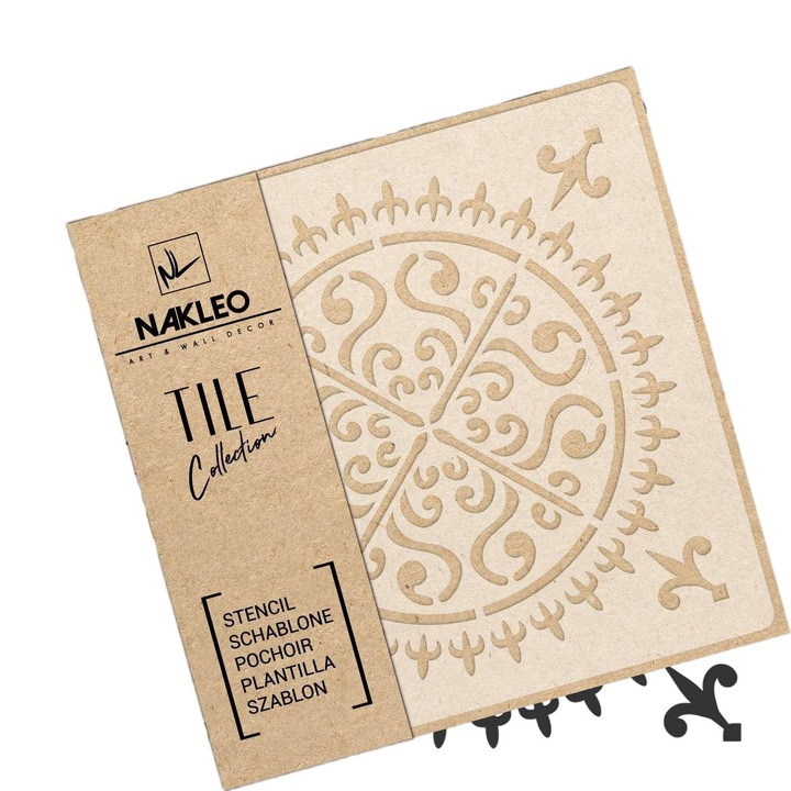 Sablon decorativ, Nakleo, Reutilizabil, Universal