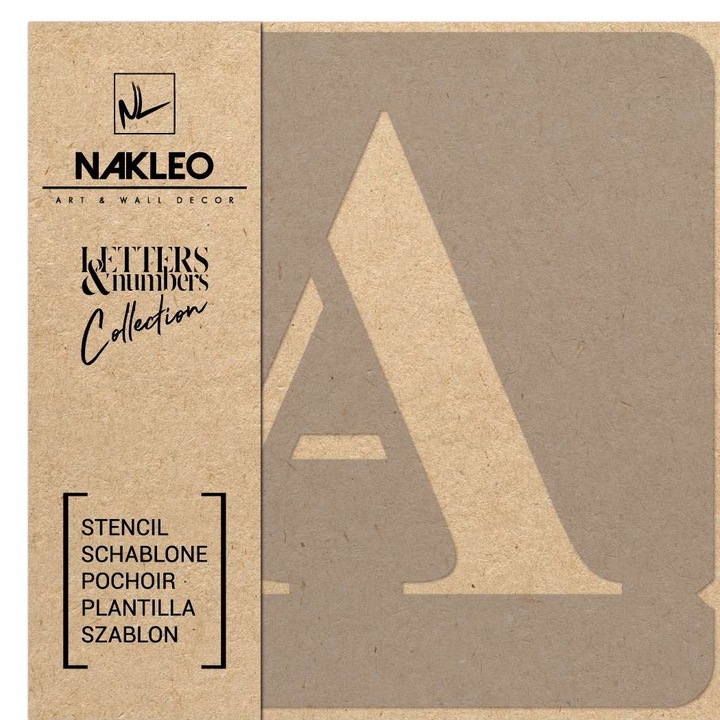 Sablon decorativ, Nakleo, Reutilizabil, 250mm