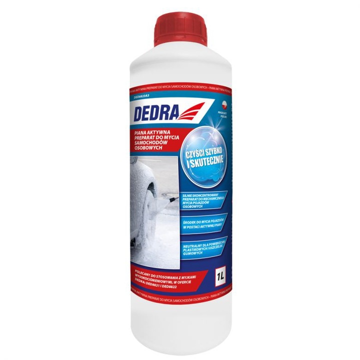 Spuma activa pentru masini, Dedra, 1L