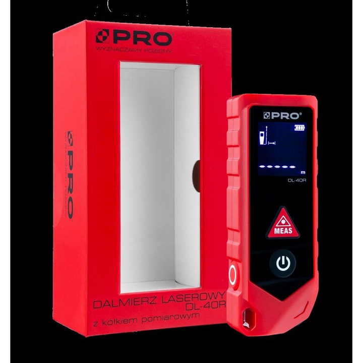 Nivel laser, PRO, Rosu