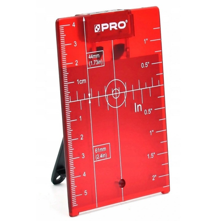 Lézer céltábla, PRO, Alumínium, Többszínű