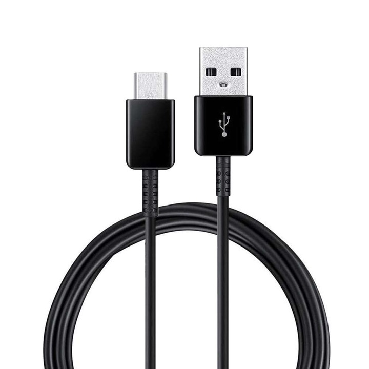 Cablu original Samsung USB-C tip C EP-DG970BBE 1,5m negru