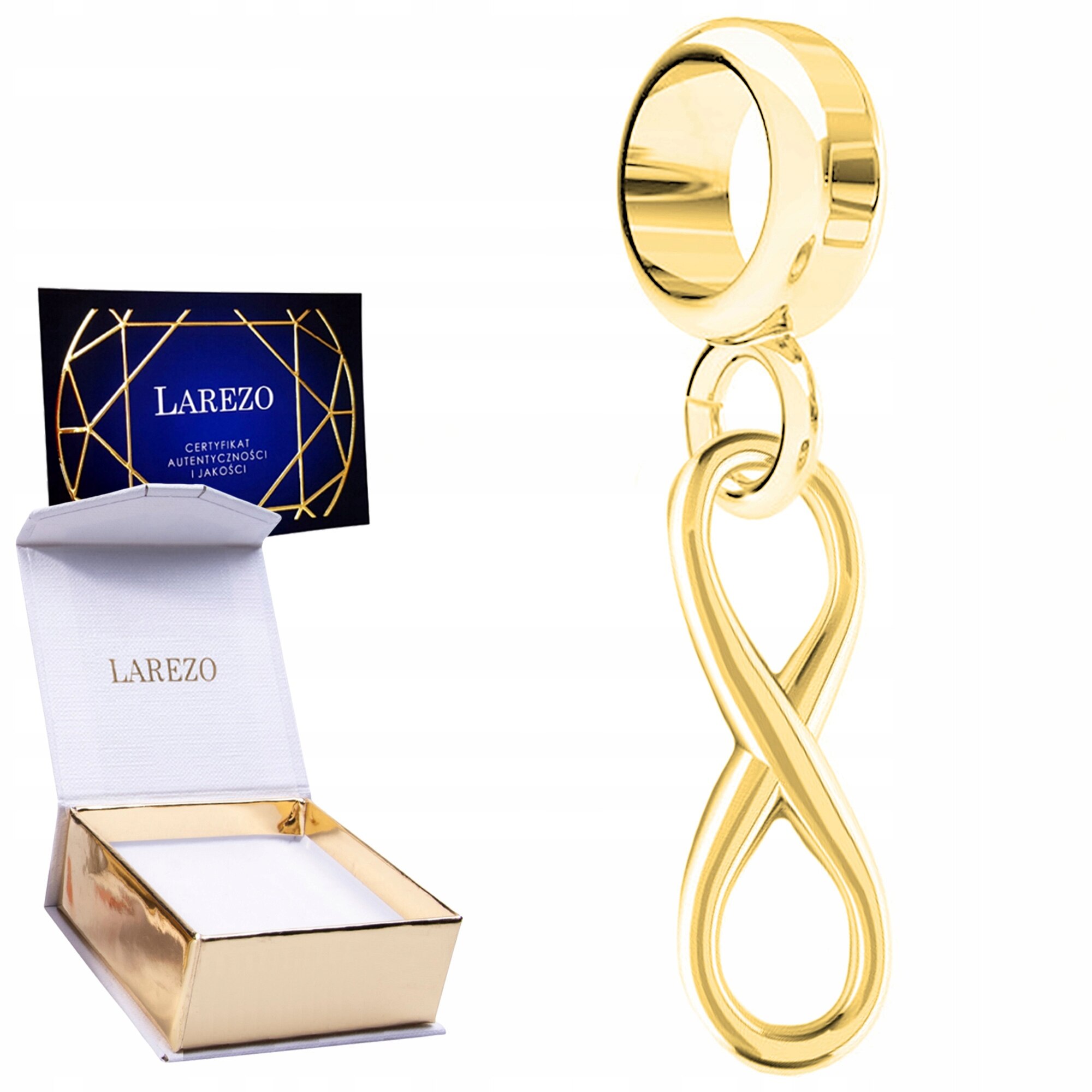 Infinity medál, Larezo, ezüst 925, arany - eMAG.hu