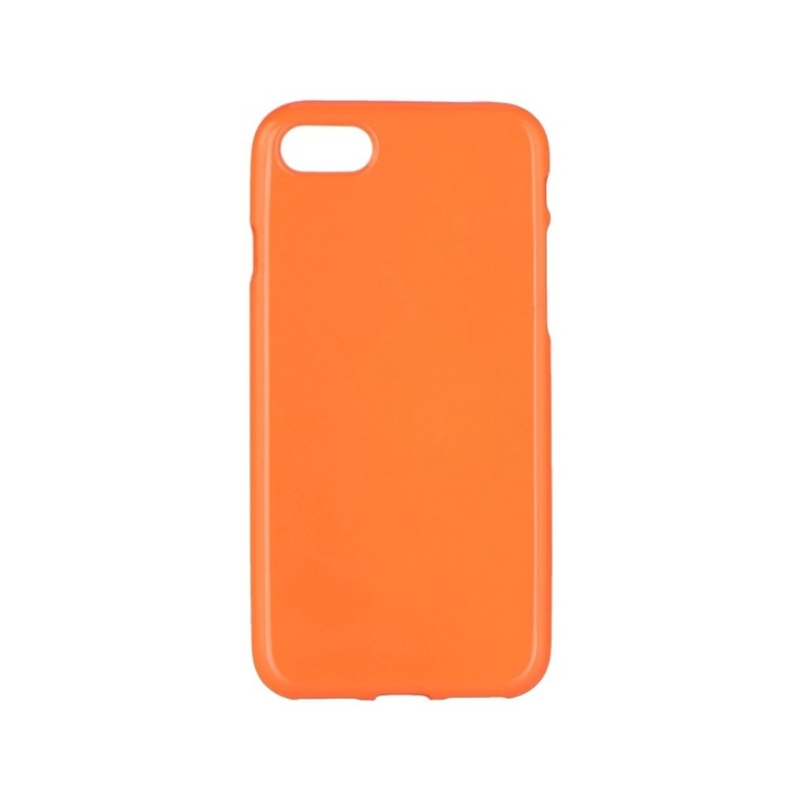 Кейс, съвместим с SAMSUNG Galaxy S6 Edge - Luxury Flash TSS, Orange