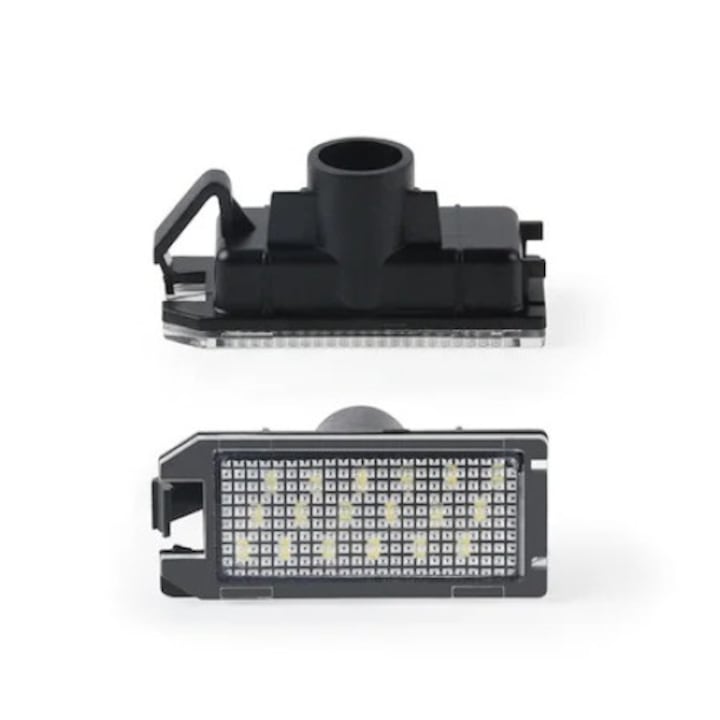 Комплект 2 броя Xenon Bright® LED лампи за номера Jeep Compass, Patriot, Grand Cherokee