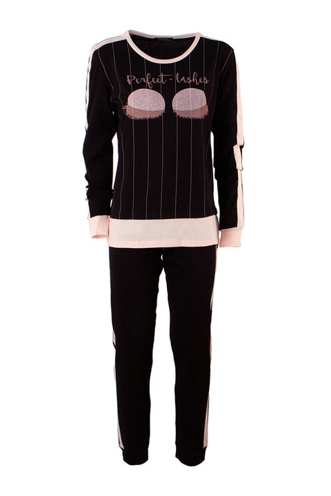 Pijamale dama, Exclusive P1307, Negru, S INTL