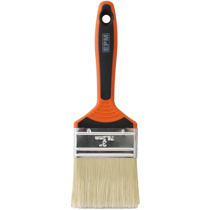 Pensula de vopsit plata, EPM, 76 mm, Multicolor