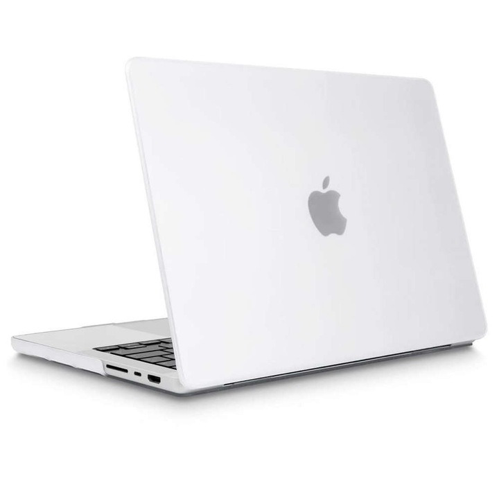 Kemény laptoptok, Alogy, Apple Macbook Pro 14 2021 A2442-hez, matt fehér