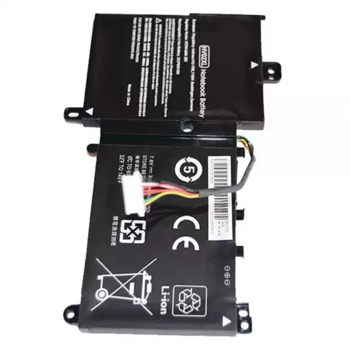 Baterie laptop premium Li-Polymer pentru HP Pavilion x360 11-K 11-K002NW 11-K102NW, HP Spectre 13-4000 13-4000NW 13-4100NW HV02XL, 3000 mAh, 2 celule, Negru