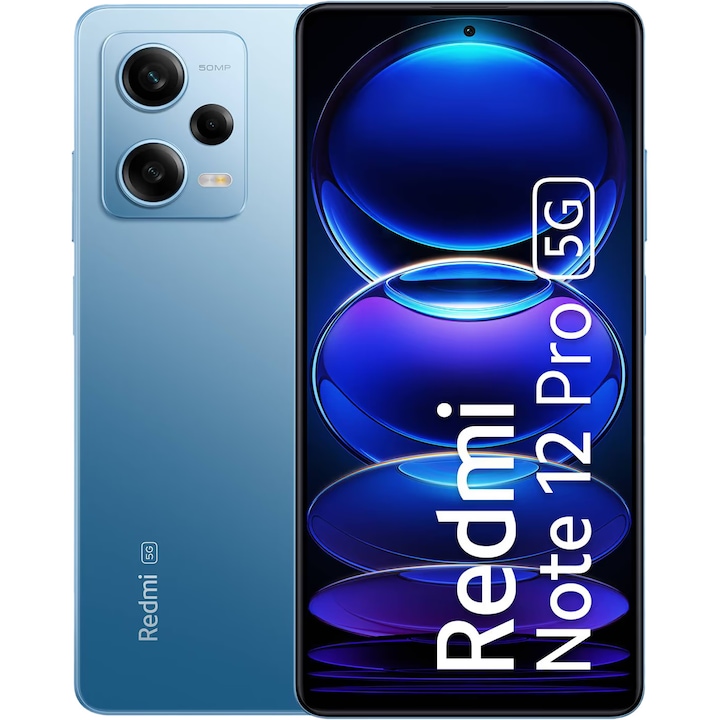 Смартфон Xiaomi Redmi Note 12 Pro 5G, 6GB, 128GB, Sky Blue